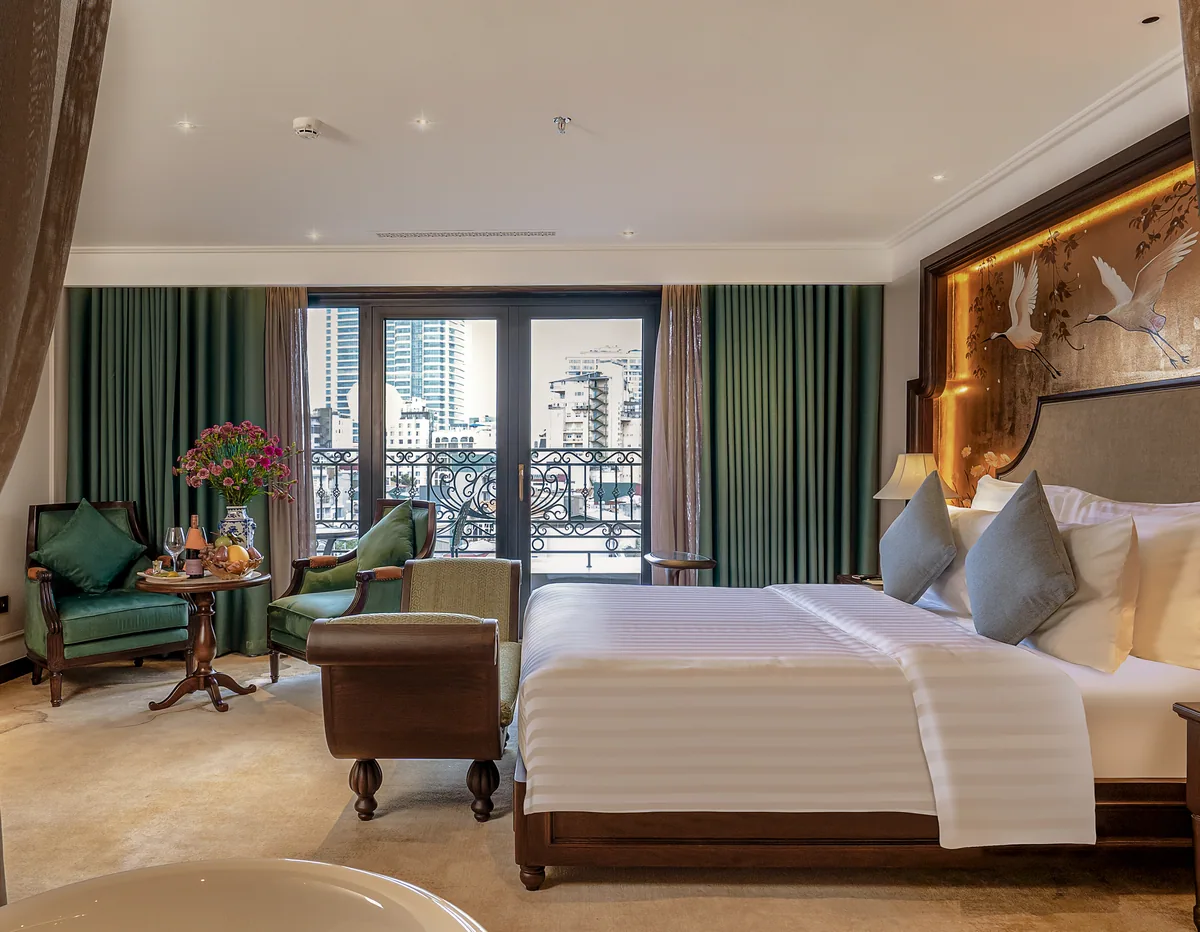 Deluxe room, balcony outlook