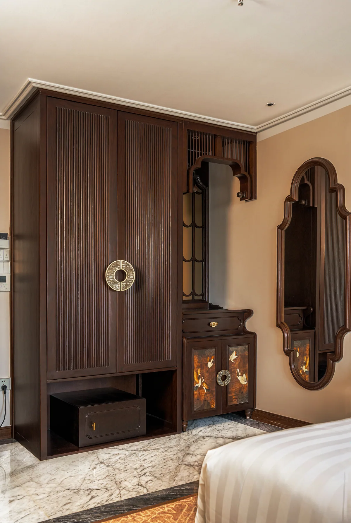 Timber door detail
