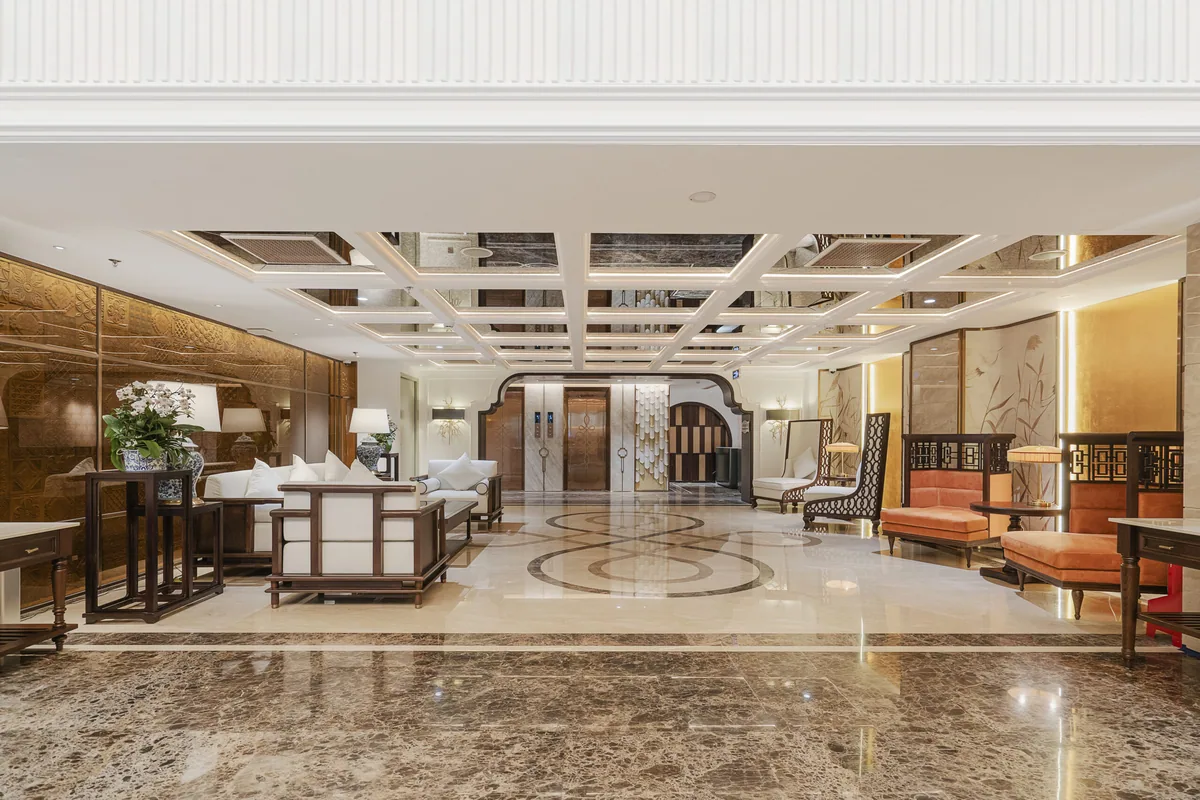 Corridor off the main lobby